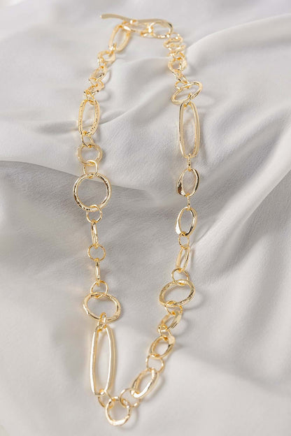 Chunky Gold Chain Necklace IFA-NL-021
